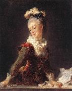 Jean Honore Fragonard Marie-Madeleine Guimard, Dancer France oil painting artist